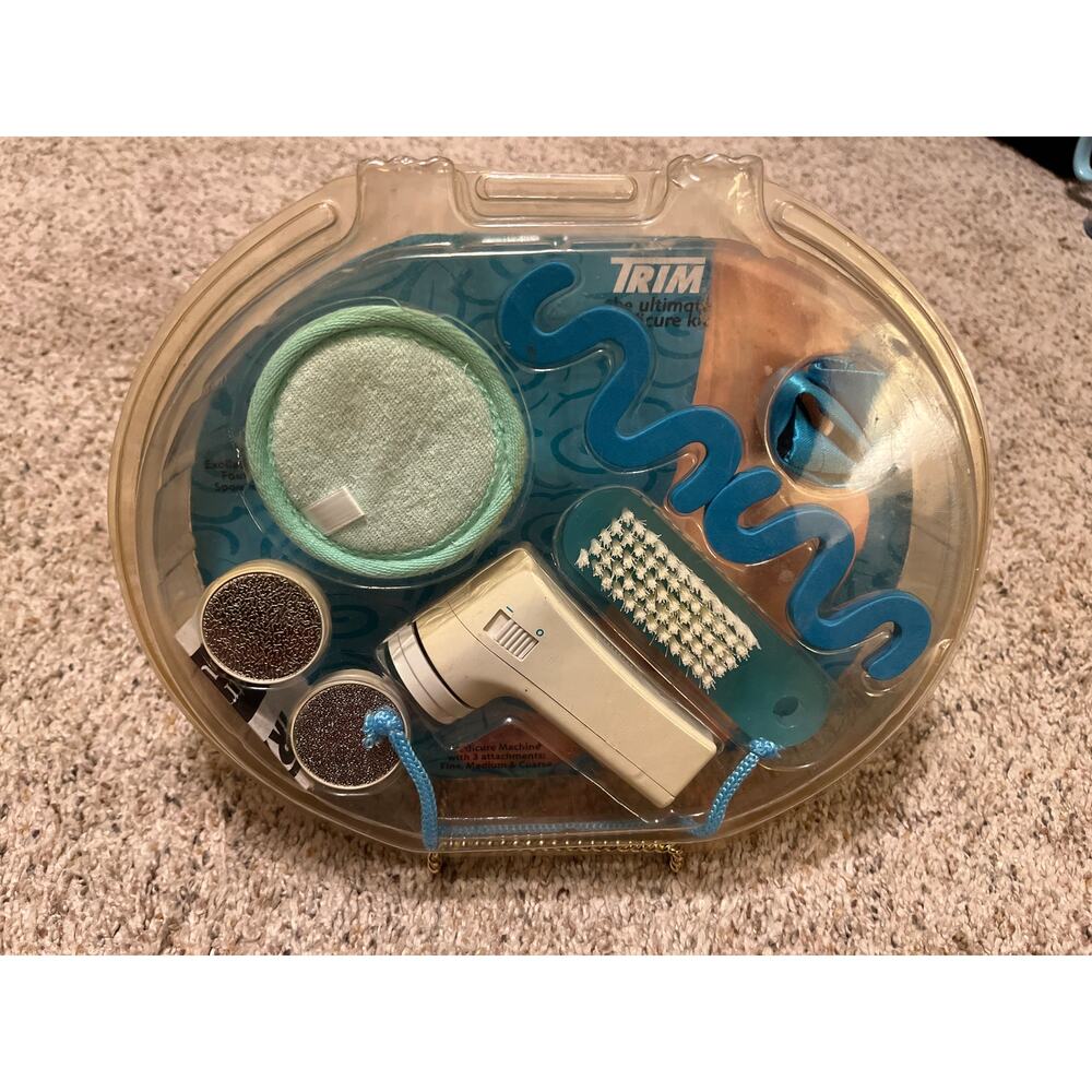 TRIM Portable Pedicure Kit Old New Stock